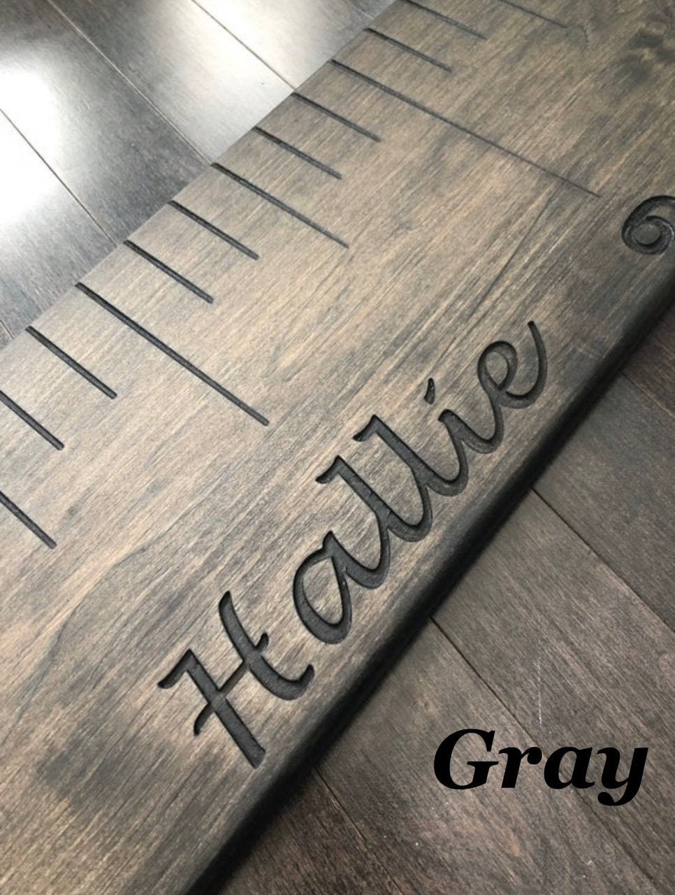 custom personalized wooden growth chart wooden growth ruler wood growth chart engraved name engraved numbers engraved lines